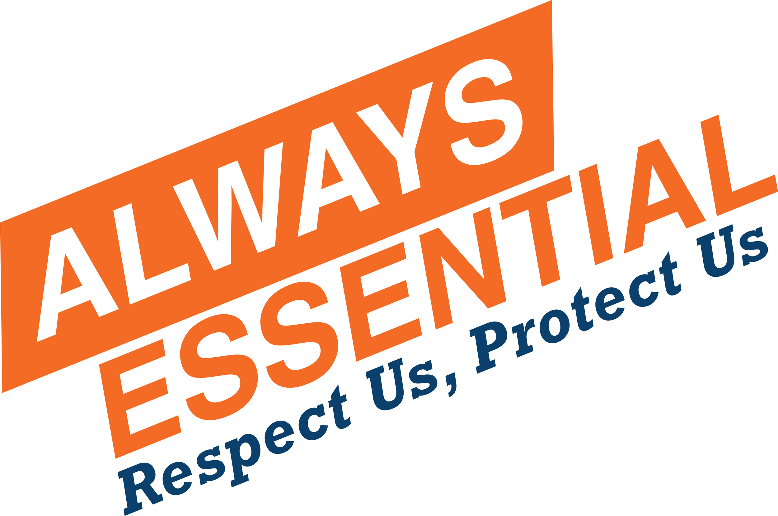 Always Essential - Always Essential is a national coalition of working people, activists, and organizations joining together to transform what’s possible for essential workers — especially those in low-wage sectors who  are disproportionately Black and other workers of color. They have been pushing for a comprehensive Emergency Temporary Standard, a federal set of policies that regulate COVID safety at all private workplaces across the country.